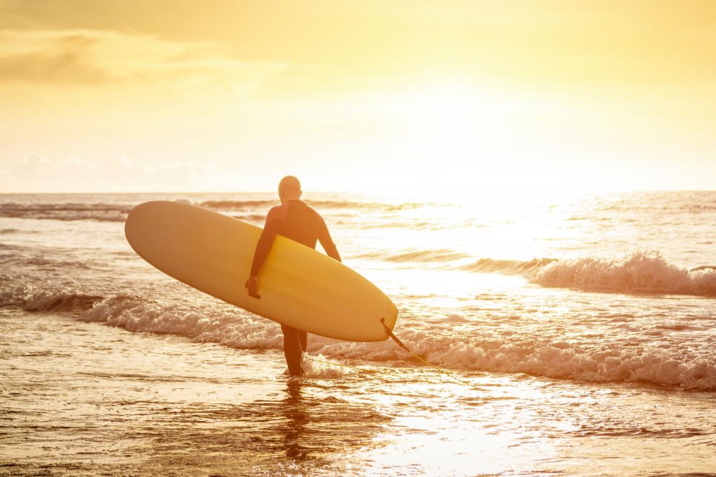 Surfing the Waves in Siargao, Philippines